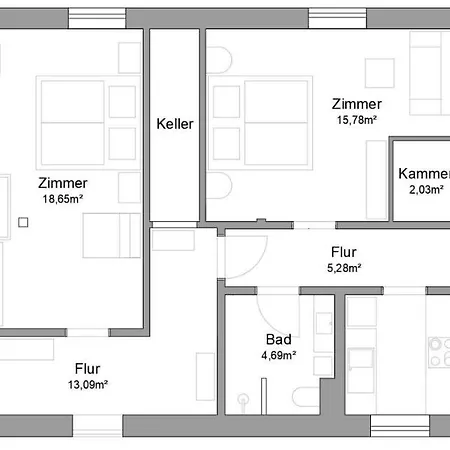 Bett Im Bahnhof Gueterschuppen Keine Ja Oder Aehnlich Apartment *